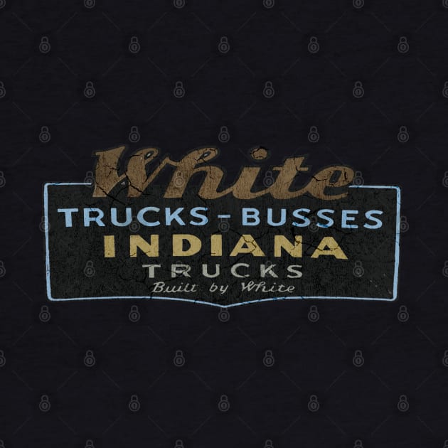 Vintage White trucks by Midcenturydave